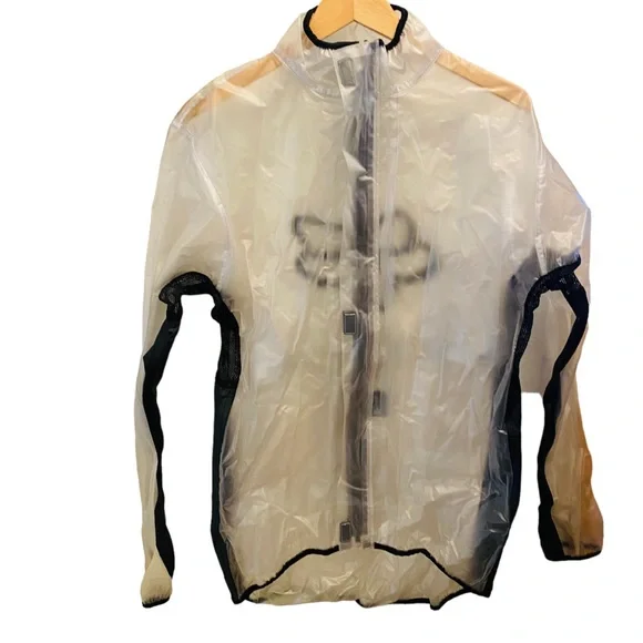 Fox clear rain jacket on sale